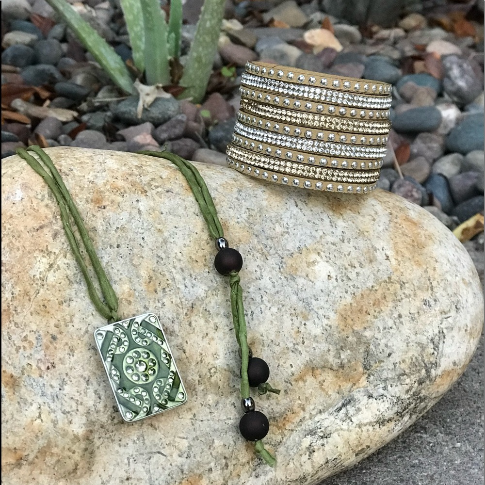 Jass Jewelry Green Set